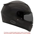 Bell RS-1 Matte Black Solid Full Face Motorcycle Helmet - Size : Large