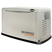 Generac 5884 14,000 Watt Air Cooled Propane/Natural Gas Powered Home Automatic Standby Generator Without Transfer Switch (CARB Compliant)