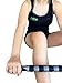 Elite Massage Roller Stick Targets Sore, Tight Leg Muscles to Prevent Cramps and Release Tension. It's Sturdy, Lightweight, Smooth Rolling and Thankfully This Lifesaver has Comfortable Handles.Silver
