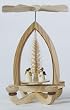 1-tier German Christmas Pyramid - German Christmas Angels - 28cm / 11 inch - Authentic German Erzgebirge Christmas Pyramids - Dregeno Seiffen