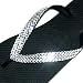 BLACK CLEAR Swarovski Crystal Havaianas Flip Flops Sandals Thongs sizes 5-10 image 4