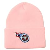 Tennessee Titans Classic Cuffed Winter Knit Hat - Pink