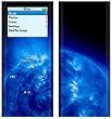 Blue Planet Design Decal Skin Sticker for Apple iPod nano 2G (2nd Generation) 2GB/ 4GB/ 8GB Player