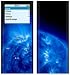 Blue Planet Design Decal Skin Sticker for Apple iPod nano 2G (2nd Generation) 2GB/ 4GB/ 8GB Player