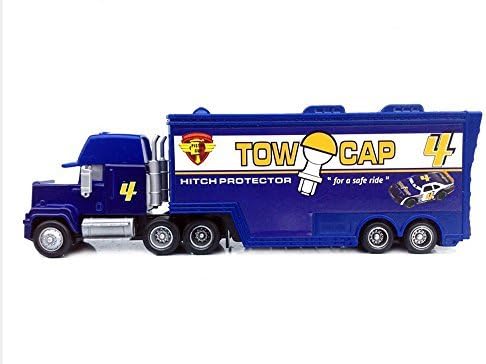 D0052 Funny Pixar Cars diecast figure toy Alloy Car Model for kids children Toy-Container truck blue NO.4
