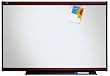 Quartet Prestige Total Erase Dry-Erase Board, 4 x 3 Feet, Mahogany Finish Frame, One Board per Order (TE544M)