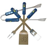 Jimmie Johnson 4 piece NASCAR BBQ grill utensil tool set