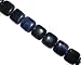 Sodalite square gemstone beads, 20x20mm, sold per 16-inch strand.