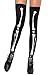 Smiffy's Stockings With Skeleton Print Costume