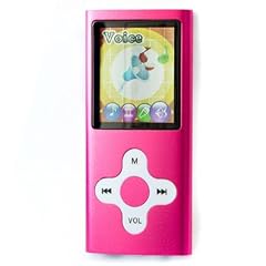 Mini MP3 Player Video/Foto Multimedia Spieler 8GB pink 40g leicht
