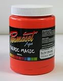 Review Colormaker  / Permaset Aqua Supercover Fabric & Screen Ink Glow Orange 300ml