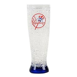 New York Yankees MLB Crystal 16oz Pilsner
