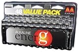 KODAK EN48AA ENERG(R) AA ALKALINE BATTERIES (48 PK)