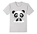 Adorable Panda Baby Bear on Fluffy White Cloud T Shirt