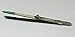 Tweezers Slide Lock and PVC Rubber Coated Tips Tweezer 5-1/2