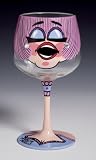 Sass-itude by Alice Art Wine Glass - Marilyn Merlot