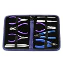 Beadsmith Deluxe Jewelry Pliers Tool Kit 9 Piece with Case