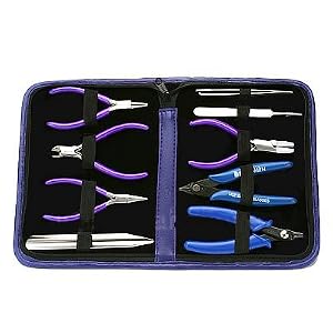 Beadsmith-Deluxe-Jewelry-Pliers-Tool-Kit-9-Piece-with-Case