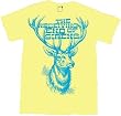 THE RECEIVING END OF SIRENS - Buck Wild - Yellow T-shirt