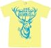 THE RECEIVING END OF SIRENS - Buck Wild - Yellow T-shirt