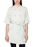 DKNY Poly Nylon Plain Weave Trench Women's Coat