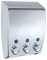 Wenko Soap Dispenser Varese 3-chamber chrome