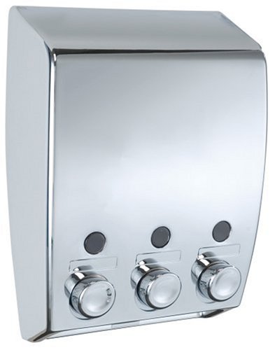 Wenko Soap Dispenser Varese 3-chamber chrome