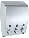 Kitchen & Housewares : Wenko Soap Dispenser Varese 3-Chamber, Chrome