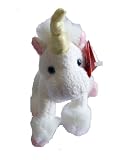 Russ Berrie 'SUNDANCER' Plush soft Unicorn toy LUV PETS 'WHITE' colour