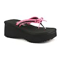 Demonia Plateau-Sandalen Flip-07