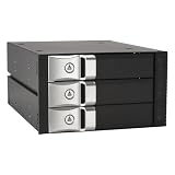 KingWin Multi-Bay Internal Rack, 3 Drives for 2 Bay Space for SATA Components Other KF-3002-BK