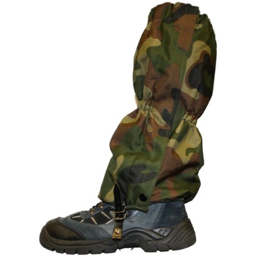 Woodside Military/army Camo Waterproof Walking/hiking Gaiters Camouflage Boot Large Size 8+