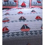 Sailing Adventure- Full / Queen Quilt with 2 Shams