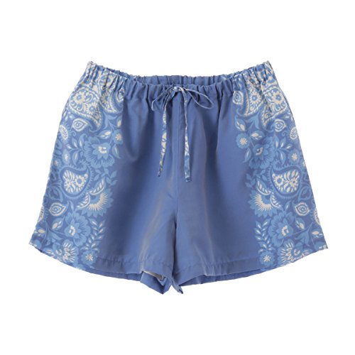 (キッドブルー)KID BLUE ショートボトム[リゾートスカーフプリント]【OUTLET】