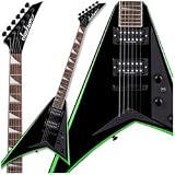 Jackson RR24XT Rhoads X Series Electric Guitar Black w/Kawasaki Green Bevels