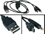 USB to PlayStation Portable (PSP) Power + Data Sync Cable, 3 ft
