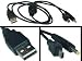 USB to PlayStation Portable (PSP) Power + Data Sync Cable, 3 ft