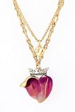 Juicy Couture - Juicy Royal Rose Heart Necklace