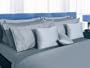 350 Thread Count Egyptian Cotton Sateen Extra Deep Pocket Sheet Set Sky Full Sky Blue