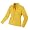 TAIGA Women's Polartec Microfleece Long-sleeved Zip Sports Shirt, Yellow, MADE IN CANADA, 12 (bust: 40
