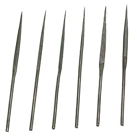 Wax Needle File Set 6pc