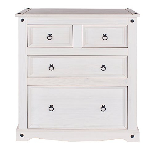 Get Cheap Core Products Crw512 Four Drawer Chest White Wash Wax