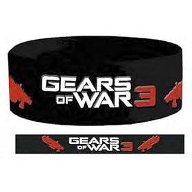  Gears of War 3 Title Rubber Bracelet