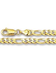 14K Yellow Gold Classic Figaro Chain (Width 3.6mm)