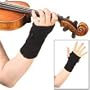 "Wristies" Hand Warming Practice Gloves - Short Length for Large Hands: Black