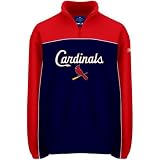 Reebok St Louis Cardinals Navy Blue Scrimmage Fleece Sweatshirt