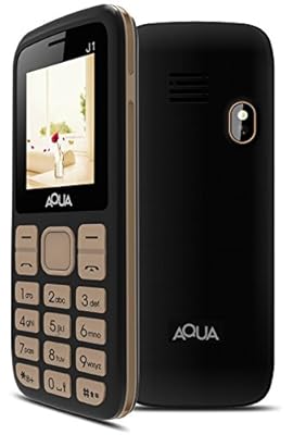 Aqua J1 - Dual SIM Basic Mobile Phone - Gold