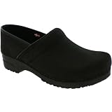 Sanita Professional Lisbeth in New Black Oiled Leather - Factory 2nd