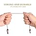 Adoric 2Pack 10FT Nylon Braided Lightning to USB Cable with Aluminum Connector for iPhone 6s/6s Plus/6/6Plus/5s/5c/5, iPad/iPod Models(Golden).