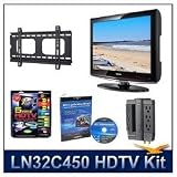  Samsung LN32C450 32″ HDLCD TV, 720p, HDMI, ...